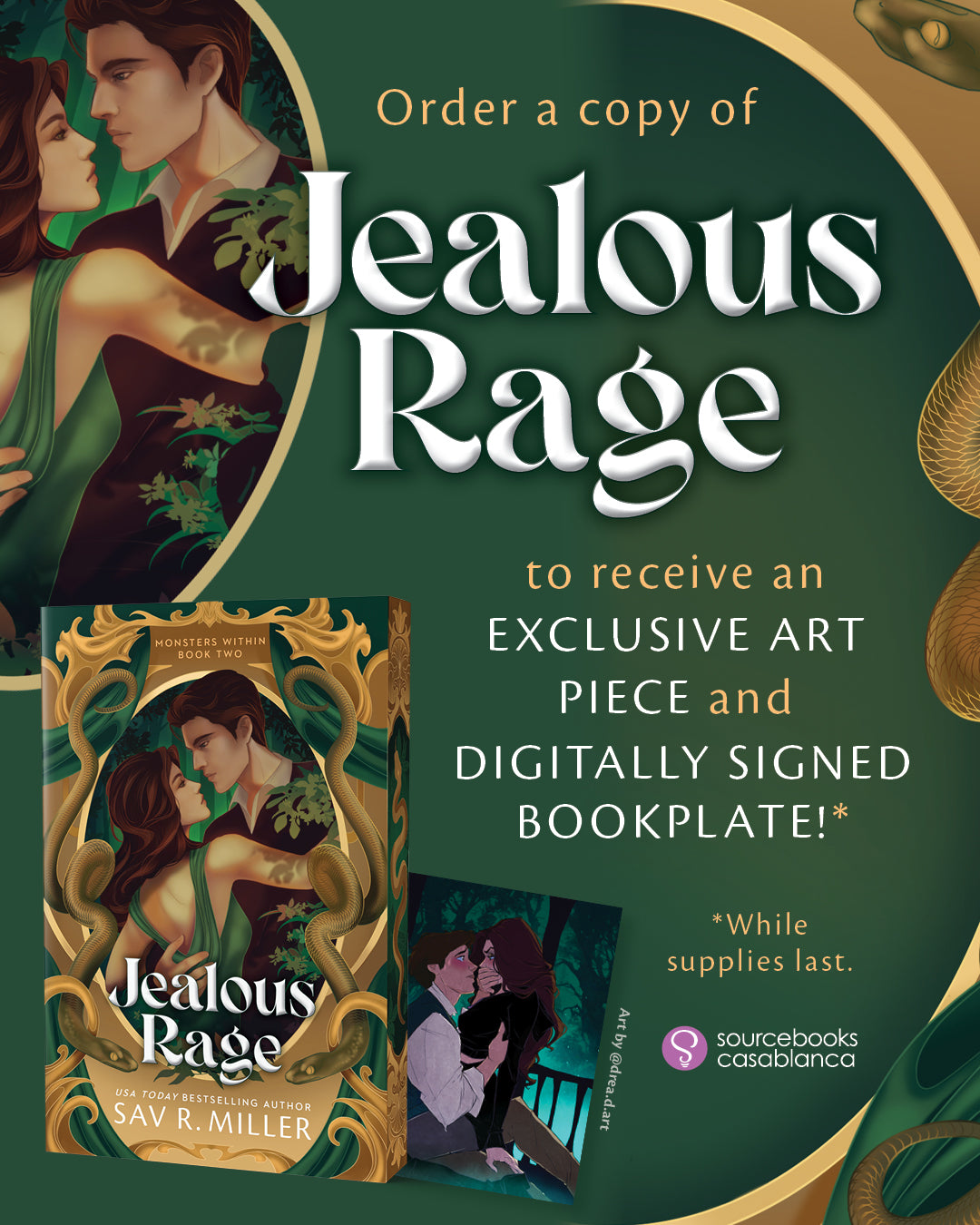 PREORDER Jealous Rage by Sav R. Miller